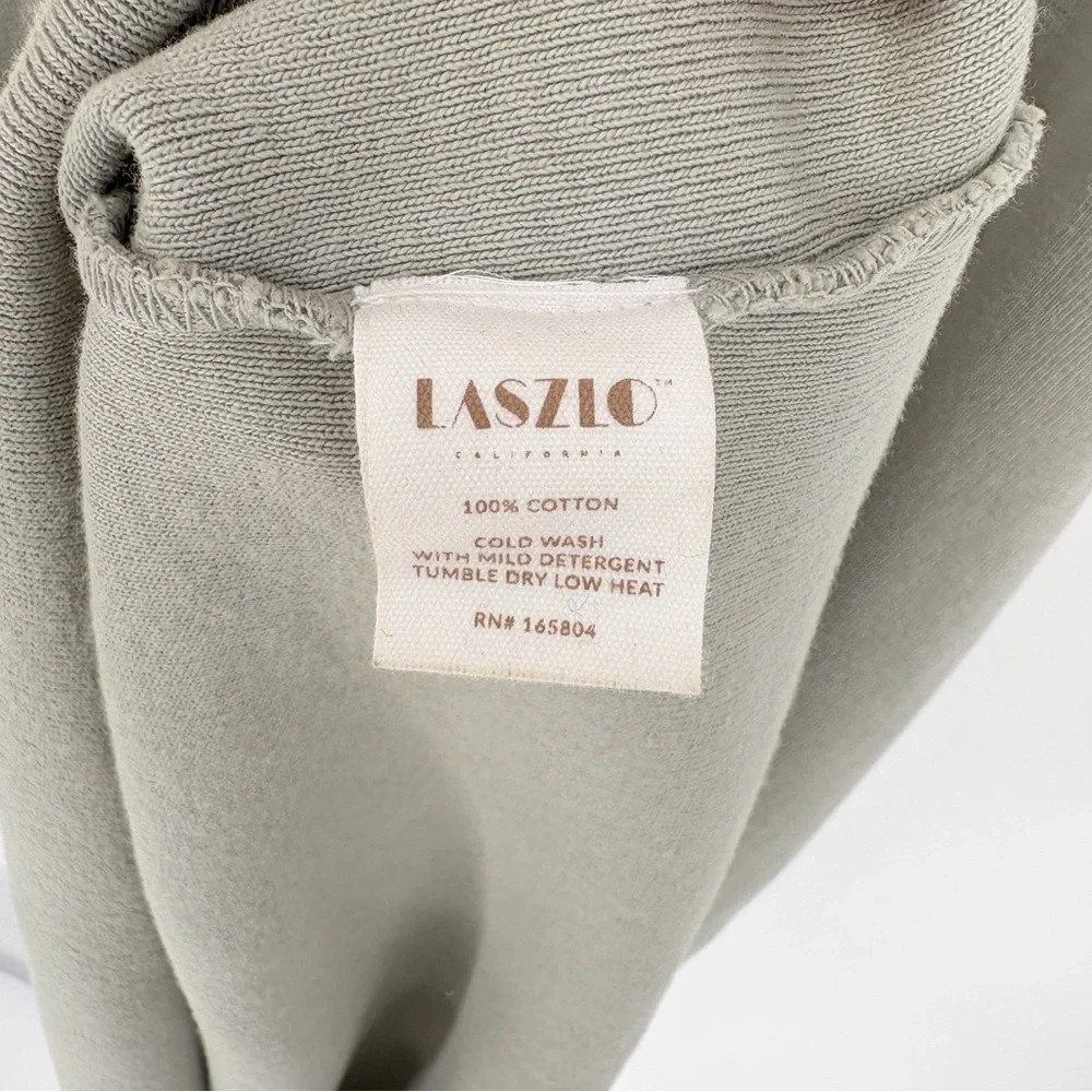 LASZLO Ruby Ribbed Cami Maxi Dress in Sage Gree S - Picture 8 of 9